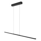 Hanging lamp Bande 3995ZW Black 155cm wide with cable lift