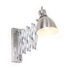 Wall lamp Spring 6290ST Steel E27 fitting