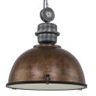 Hanging lamp Bikkel XXL 7834B Brown Ø52cm E27 fitting