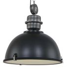 Hanging lamp Bikkel XXL 7834ZW Black Ø52cm E27 fitting