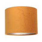 Gold/yellow velvet lampshade K3084KS ⌀20cm with E27 support.